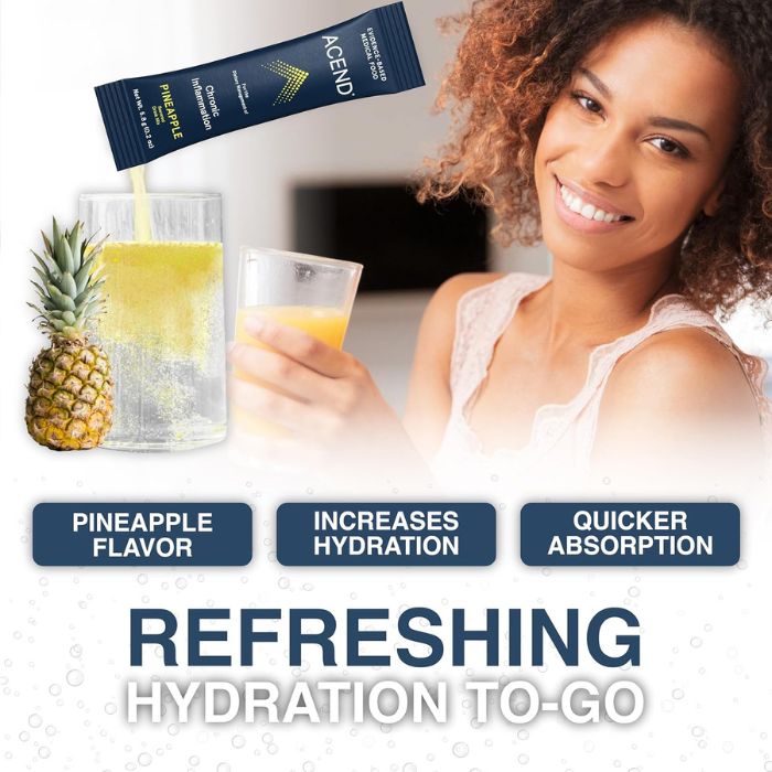 ACEND Food Drink Mix Packets, Inflammation Supplement - Image 2