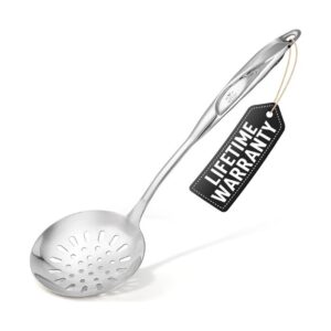 Kitchen Stainless Steel Slotted Serving Spoon