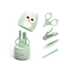 Baby Nail Kit, 4-in-1 Baby Nail Care Set with Cute Case