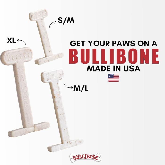 Bullibone Nylon Dog Chew Toy Nylon Bone - Image 3