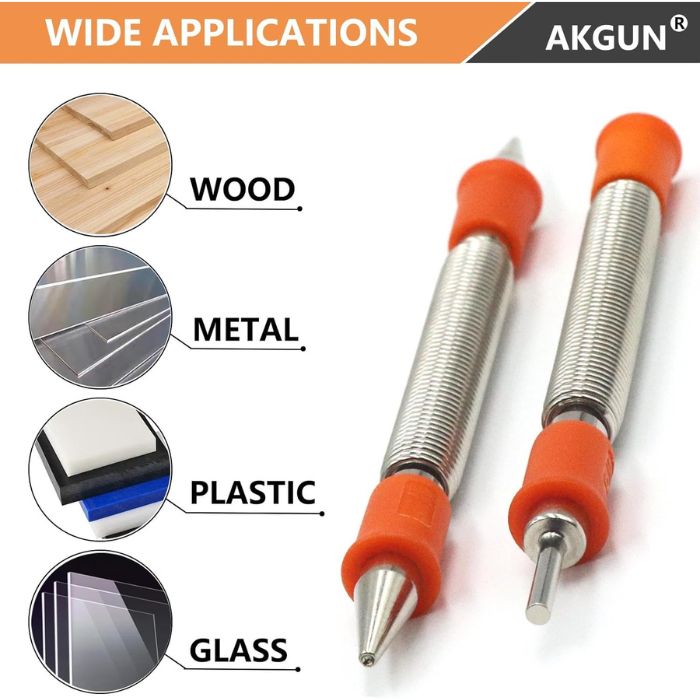 2-Piece Dual Head Nail Setter and Door Hinge Pin - Image 3