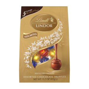 Lindt LINDOR Assorted Chocolate Candy Truffles