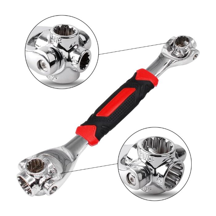 MultiFunction Wrench Tool with 360 Degree Rotating Head - Image 2